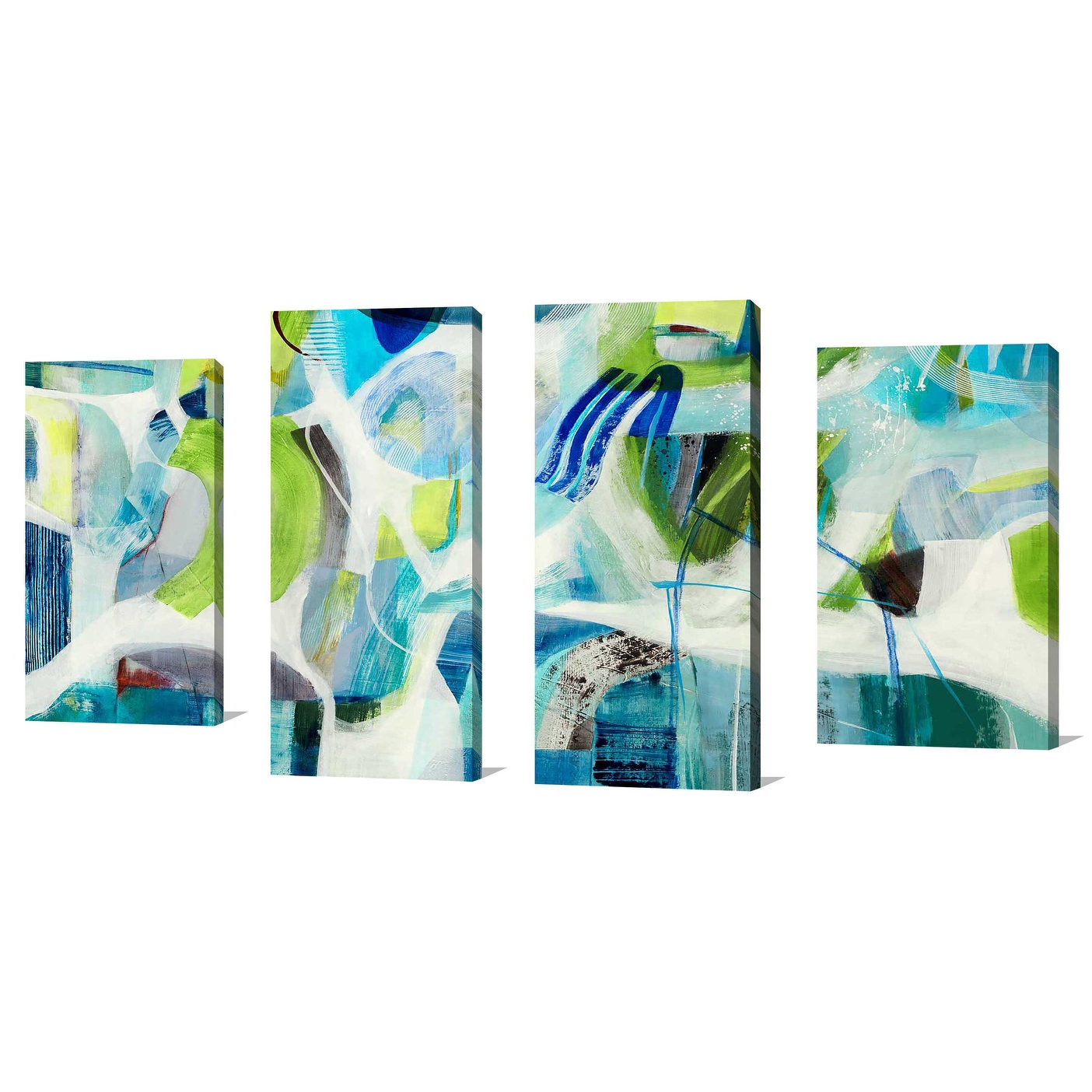  rhyming by jill martin print on canvas set of 4 bed bath beyond
