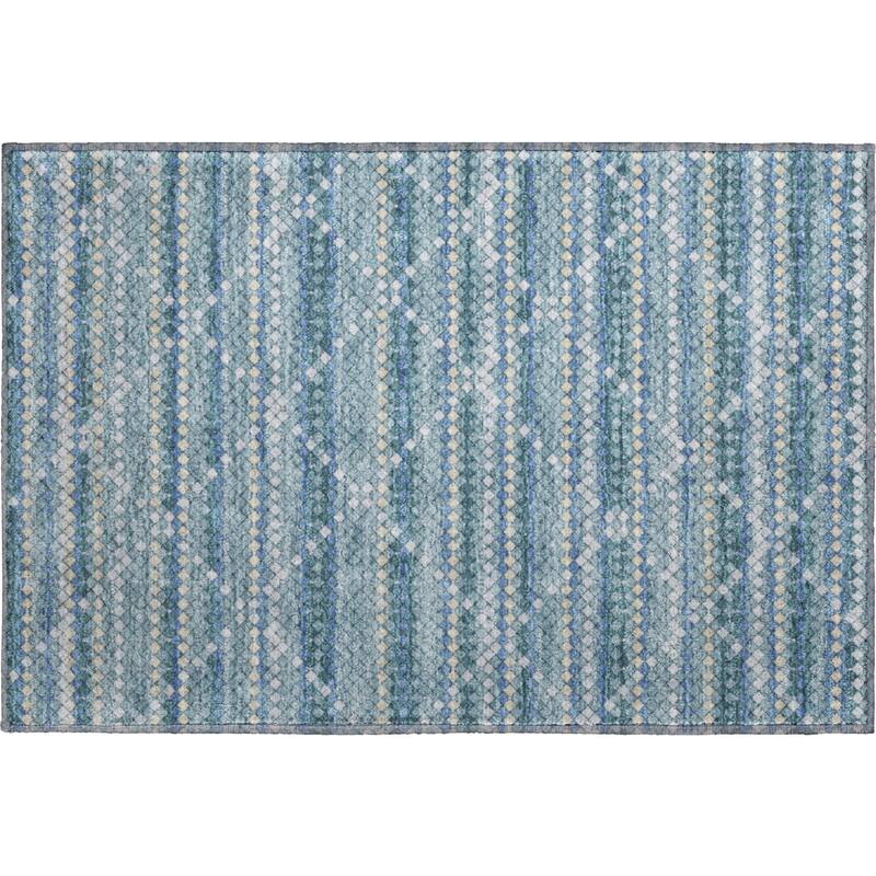Premium Washable Super Soft Trellis Ombre Mayfield Rug