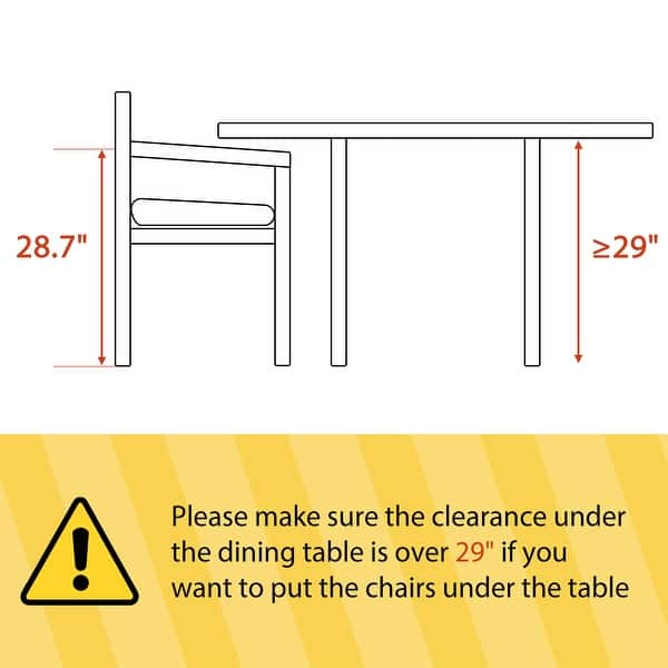 dimension image slide 8 of 11, Modern Industrial Elmore Upholstered Dining Chairs (Set of 2) with Iron Frame by Christopher Knight Home