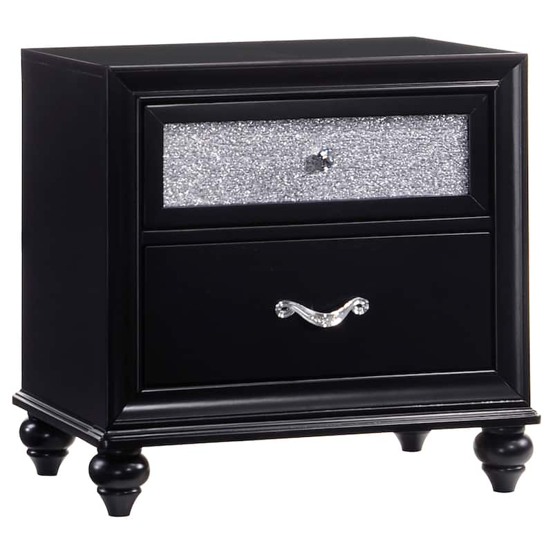 Barzini 4-piece Bedroom Set with Upholstered Headboard