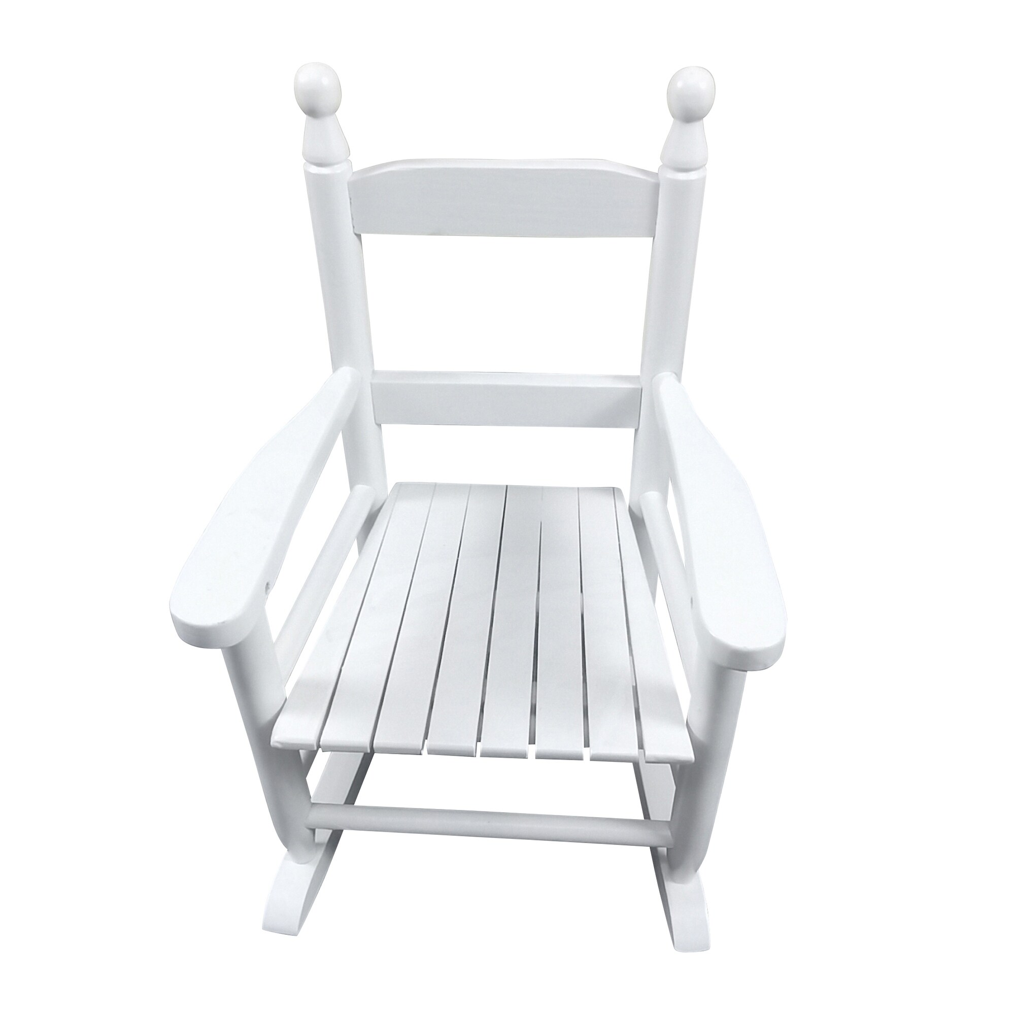 Kids white store rocking chair