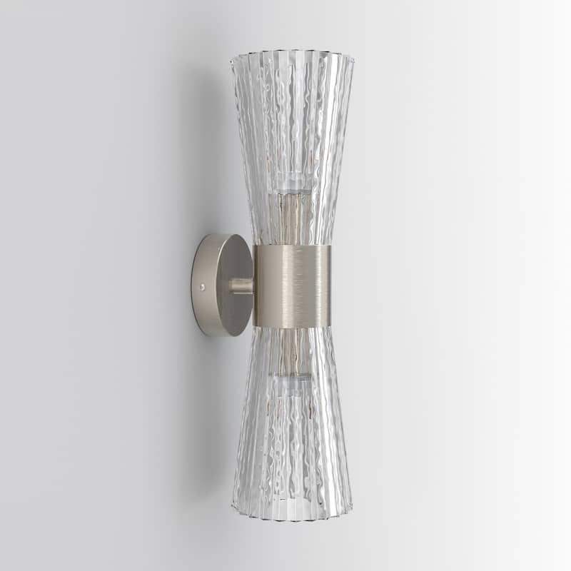 Maxax 2 - Light Dimmable Bath Bar - Nickel