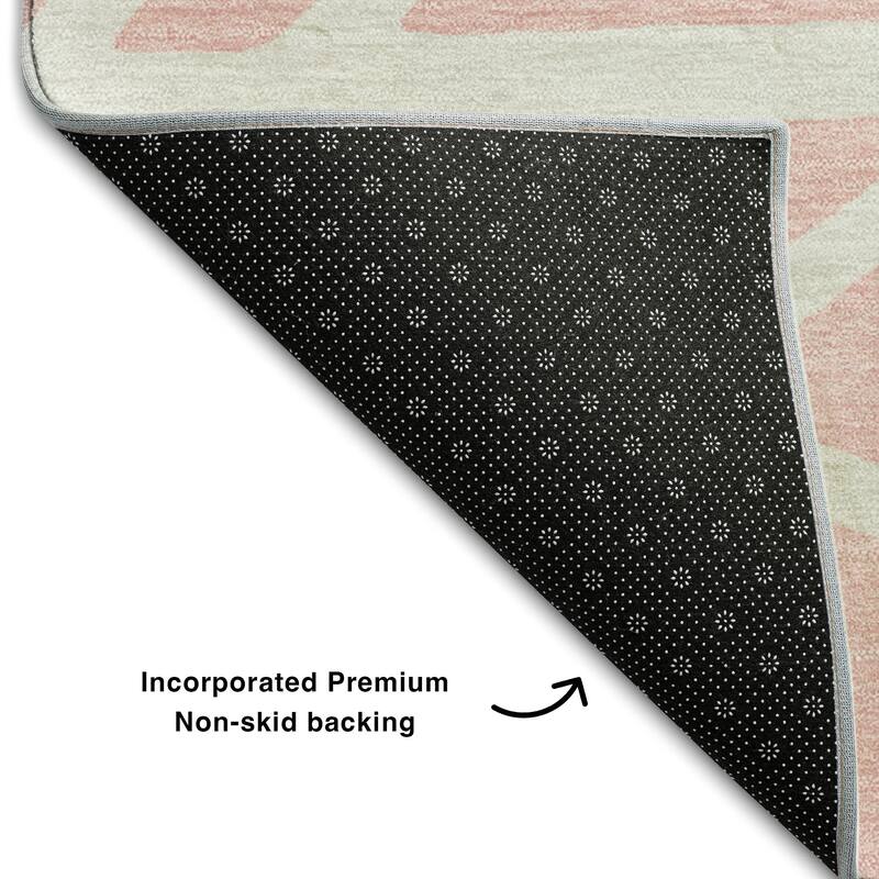 Premium Washable Super Soft Contemporary Harvey Mayfield Rug
