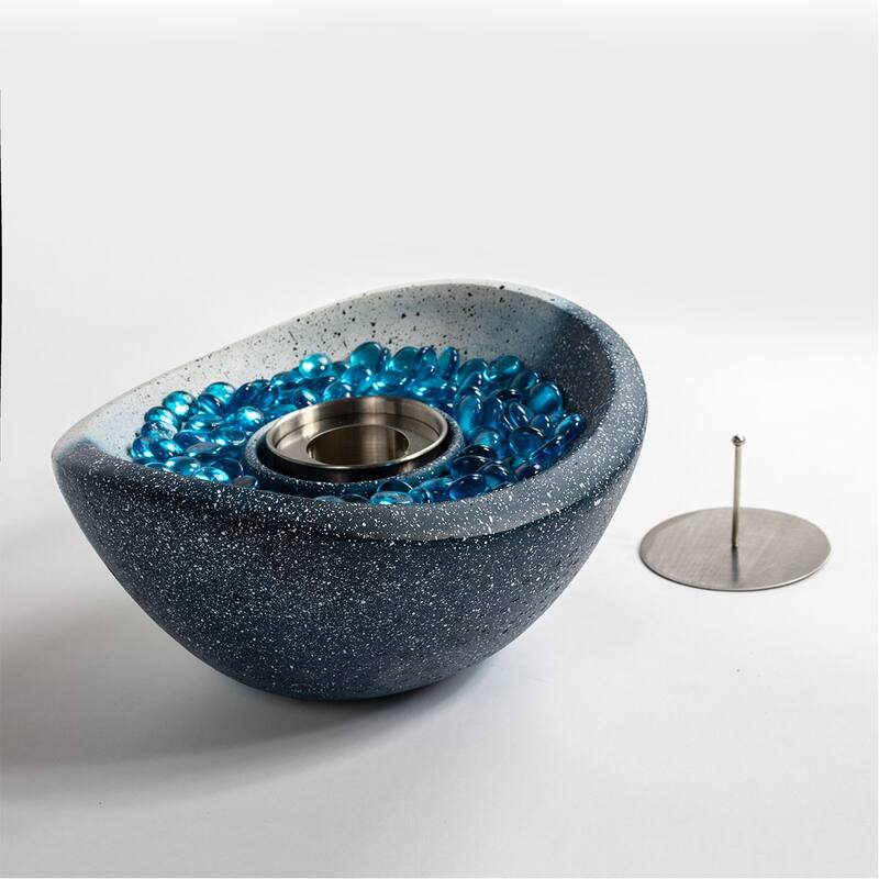 Tabletop Fire Pit with Spray dot Ethanol Fireplace Alcohol Fire Pit
