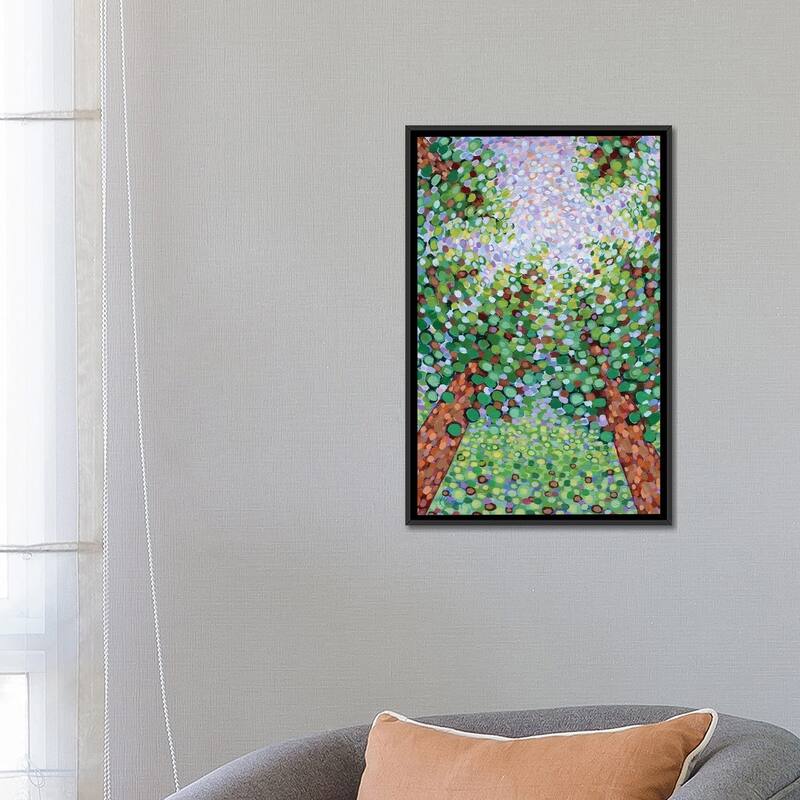 iCanvas "Under The Tall Pines" by Kristen Pobatschnig Framed Canvas Print