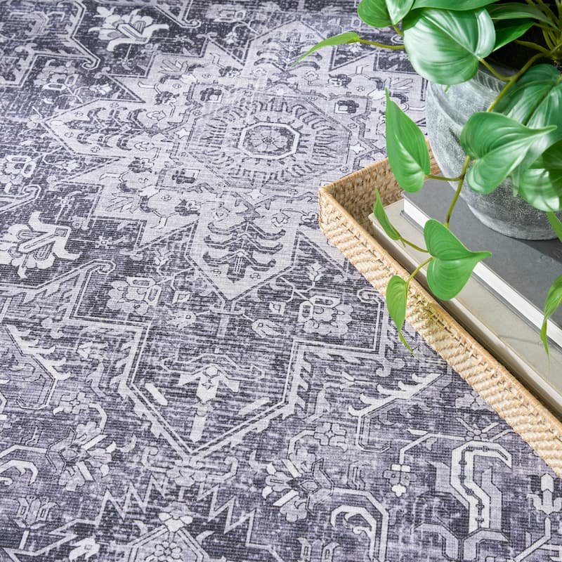 Nourison Washables Indoor only Persian Area Rug