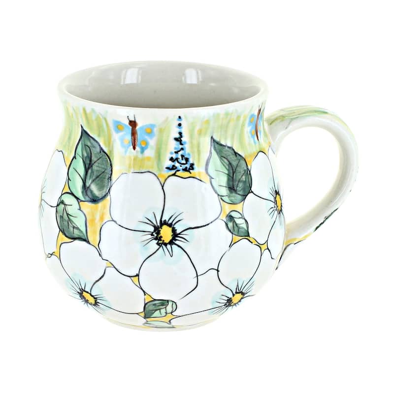 Blue Rose Polish Pottery 118 Millena Bubble Mug - Serenity