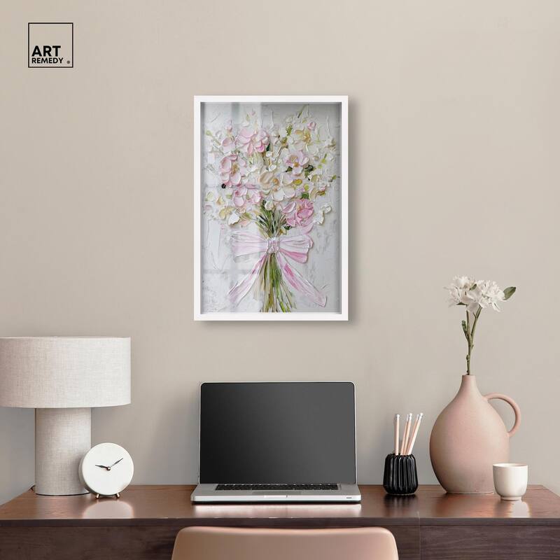 Layered Lily Shadowbox by Art Remedy