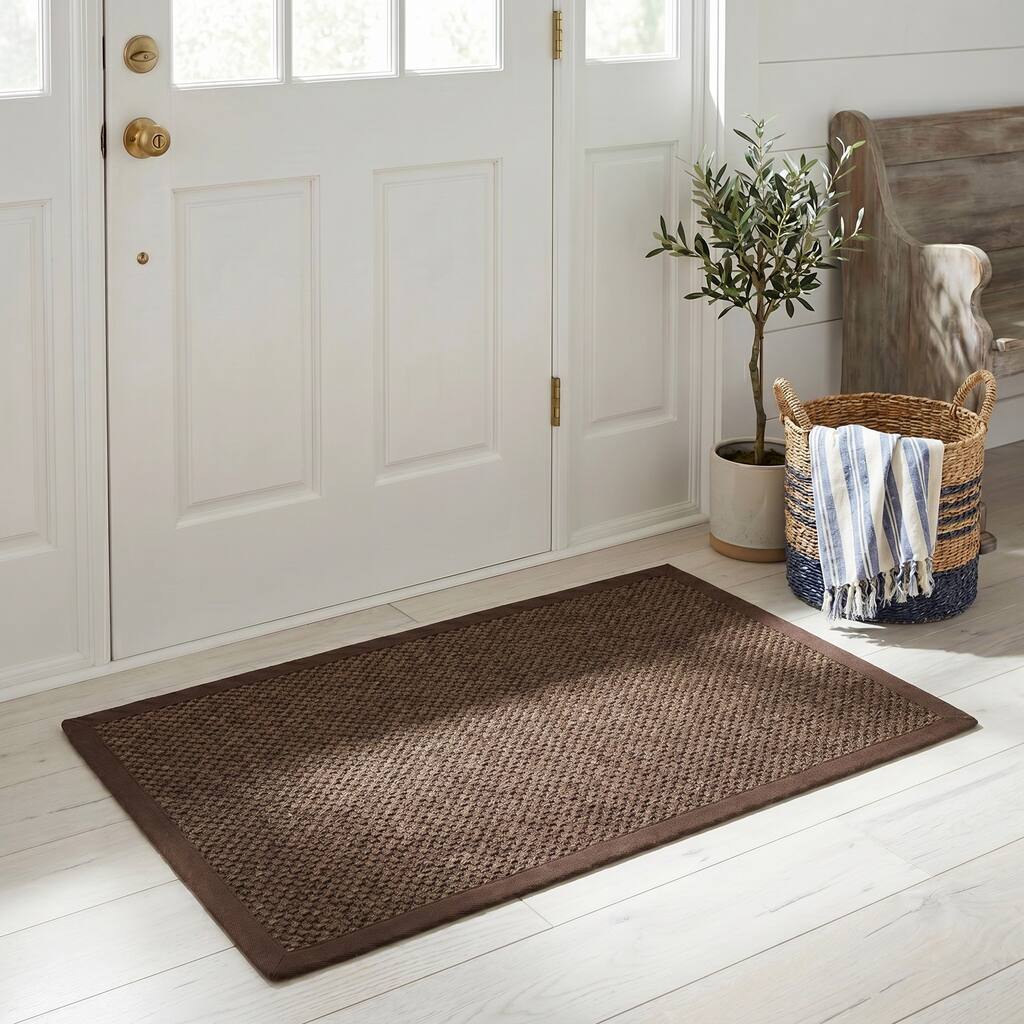 SAFAVIEH Natural Fiber Elmyra Sisal Border Rug