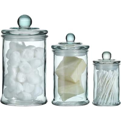 Glass Apothecary Jar