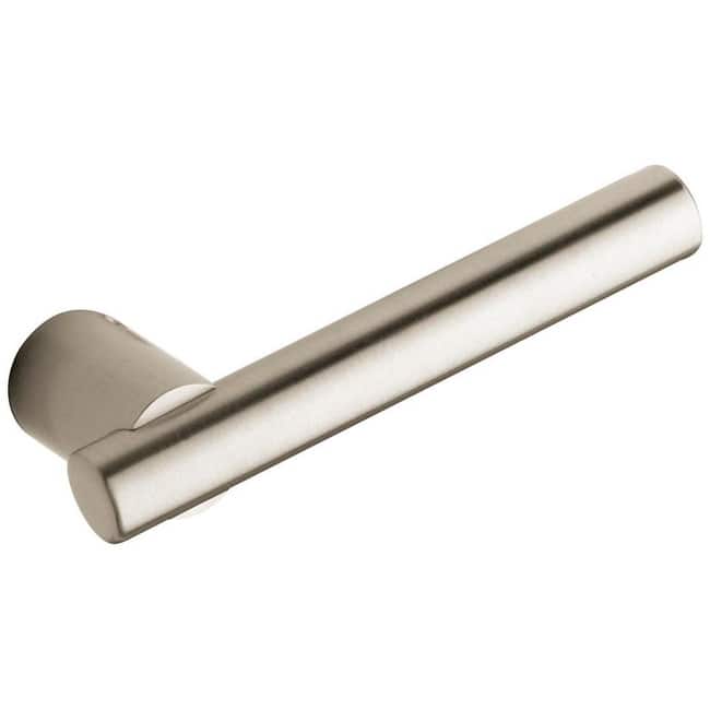 Baldwin Single Right Hand Estate Lever Minus Rosettes - Lifetime Satin Nickel