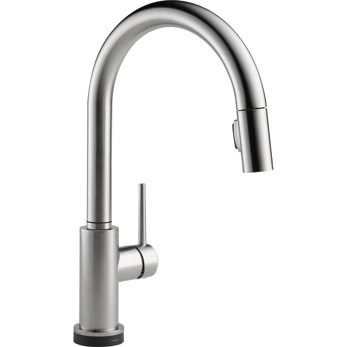 Shop Delta 9159t Dst Trinsic Pull Down Kitchen Faucet With On Off