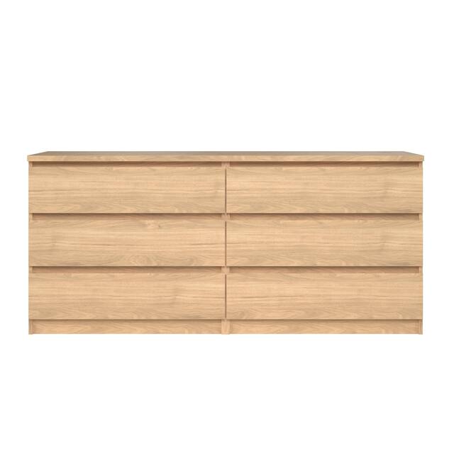 Porch & Den McKellingon 6-drawer Double Dresser