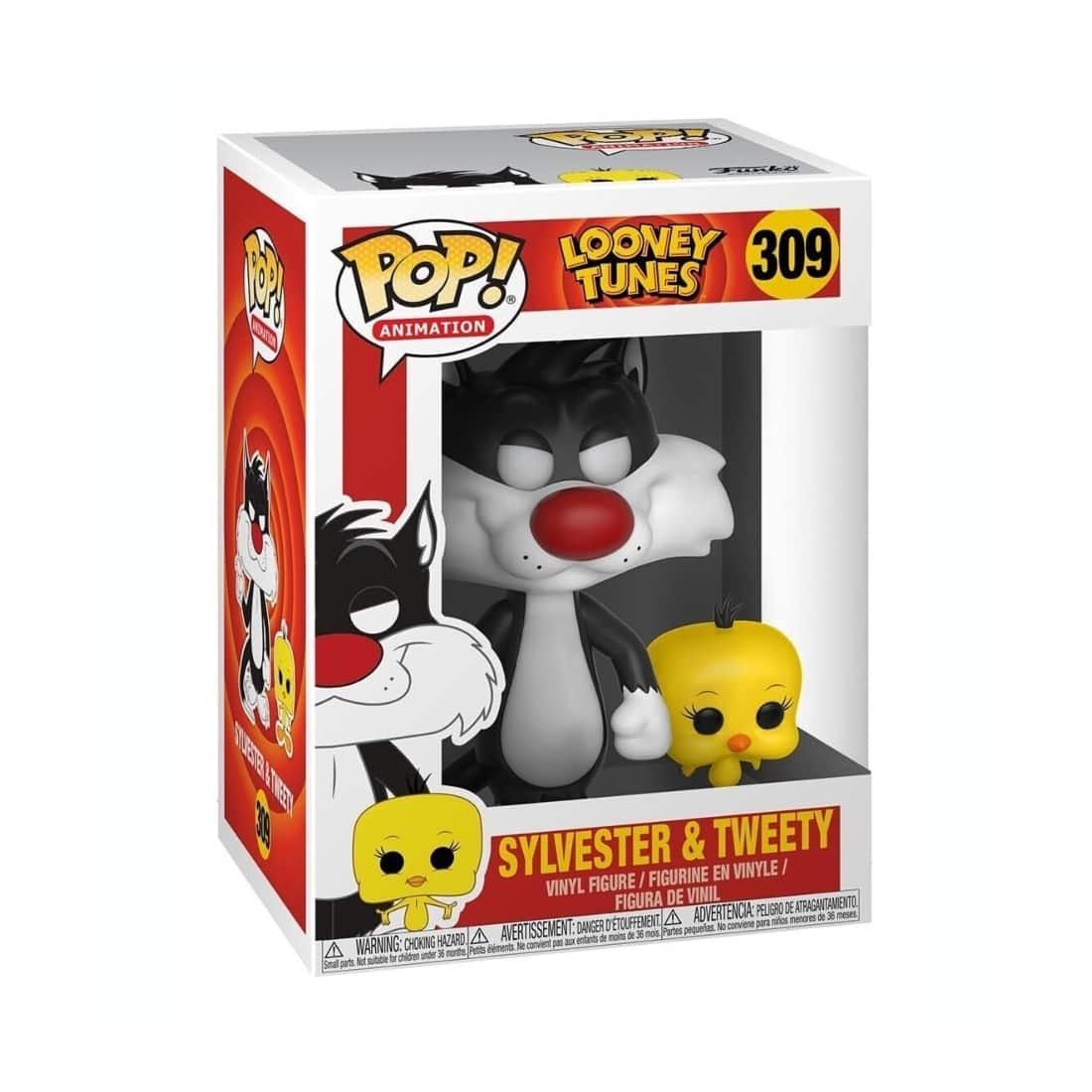 Funko Pop! Looney Tunes Sylvester and Tweety #309 - Bed Bath & Beyond ...