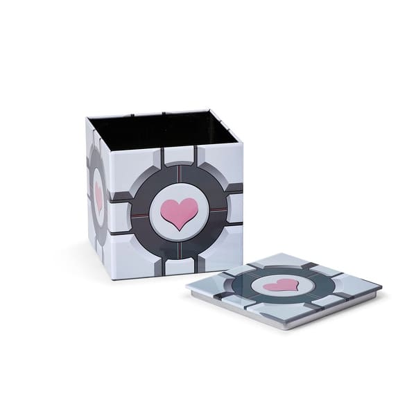 How to make a Portal Companion Cube card box • Offbeat Wed (was
