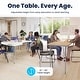 preview thumbnail 10 of 58, Commercial Adjustable Height Rectangular Activity Table-Standard Legs