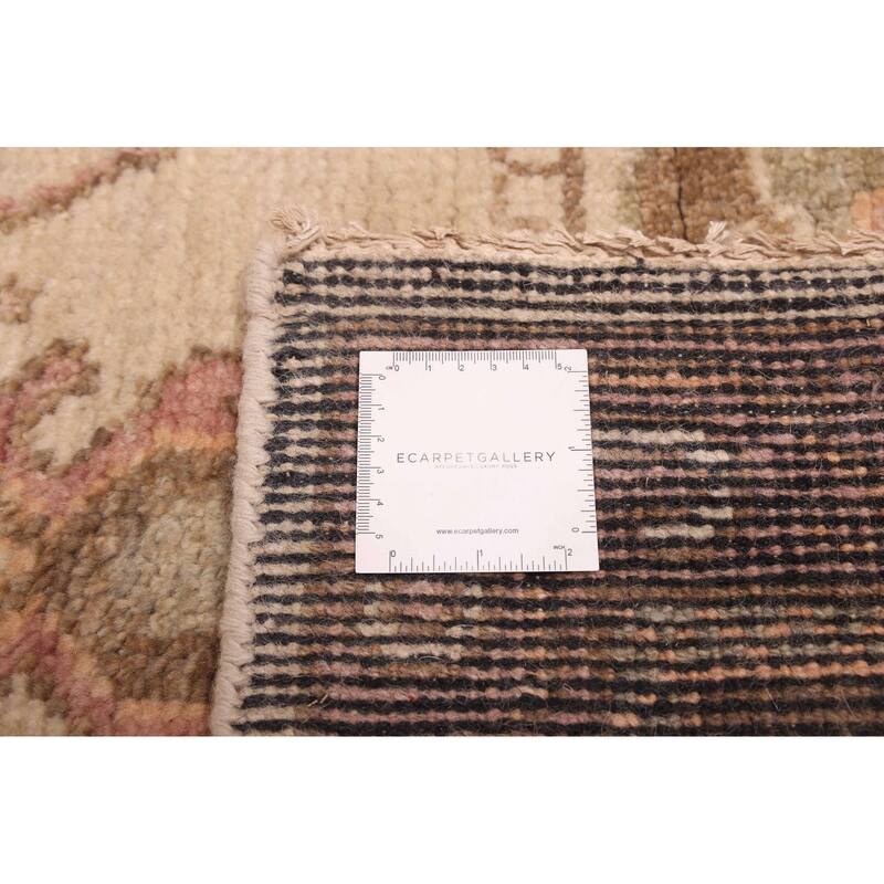 ECARPETGALLERY Hand-knotted Jules Serapi Light Khaki Wool Rug - 8'3 x 10'3