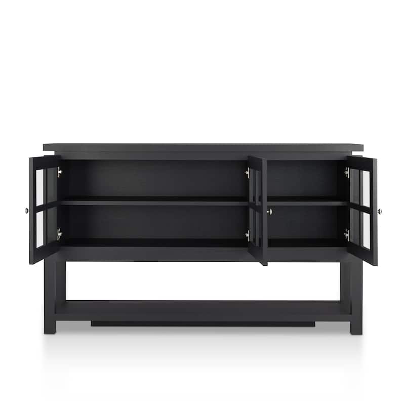 Furniture of America Wins Modern Farmhouse 5-shelf Buffet Table