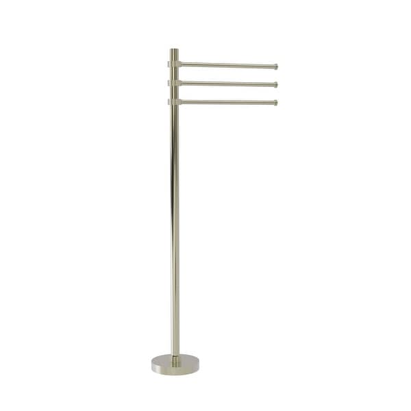 Allied Brass Towel Stand with 3 Pivoting 12-in Arms