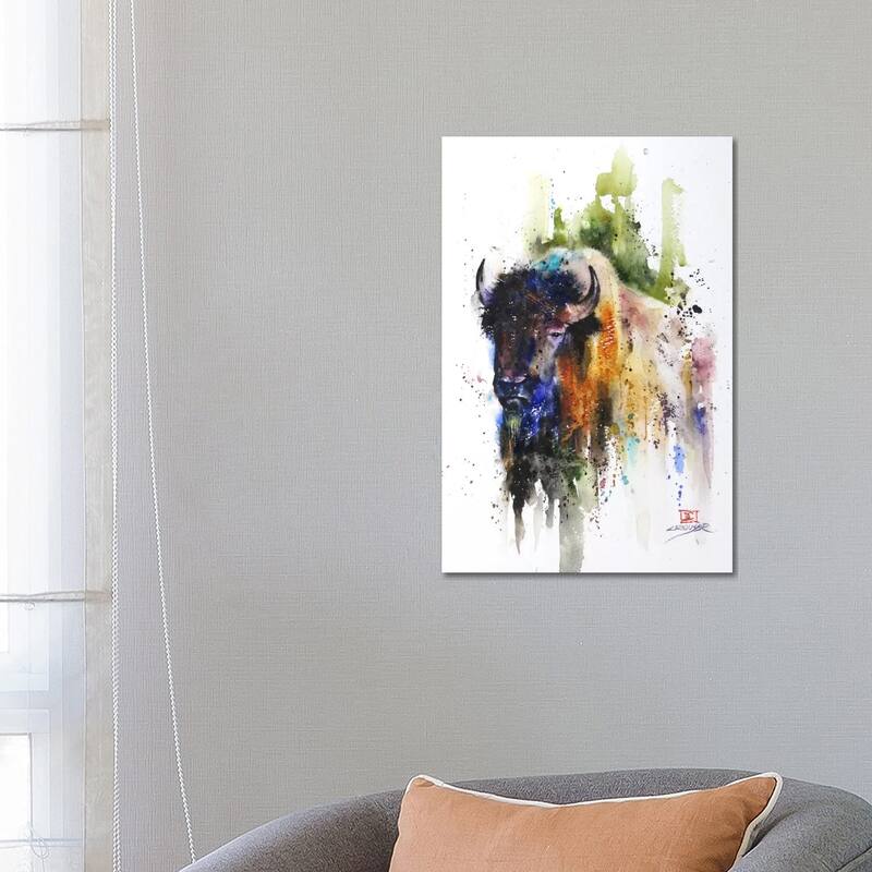 iCanvas "Yak" by Dean Crouser Canvas Print - 26x18x1.5