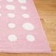 preview thumbnail 15 of 22, SAFAVIEH Handmade Kids Nessie Dots Wool Rug