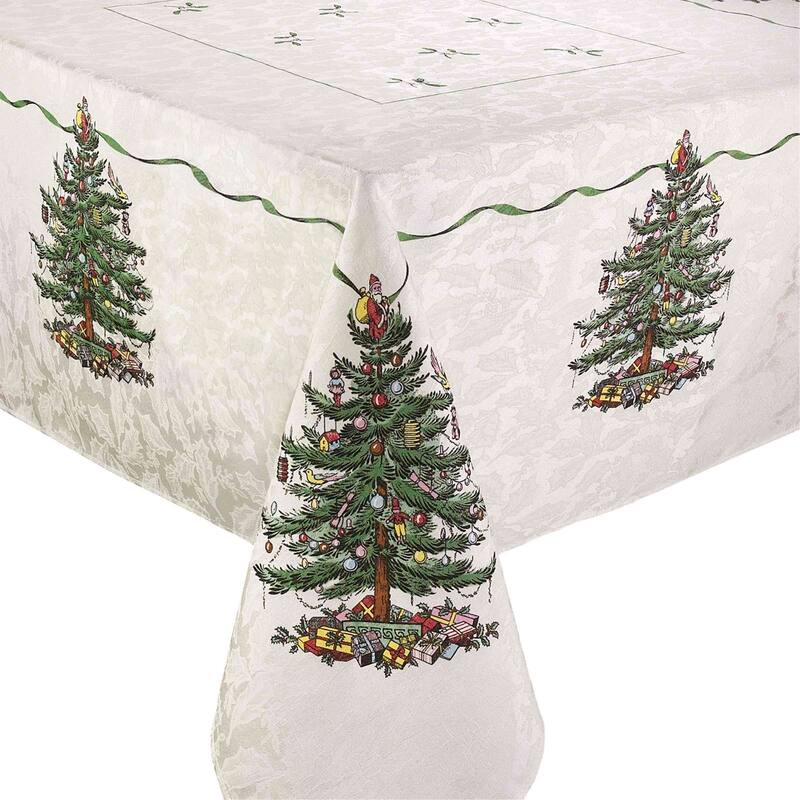 Spode� Christmas Tree 60" x 102" Tablecloth