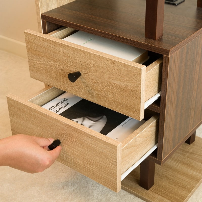 Nightstand with Charging Station