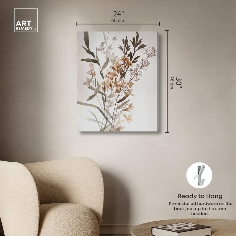 Meadow's Murmur II Canvas by Art Remedy, Gallery Wrapped