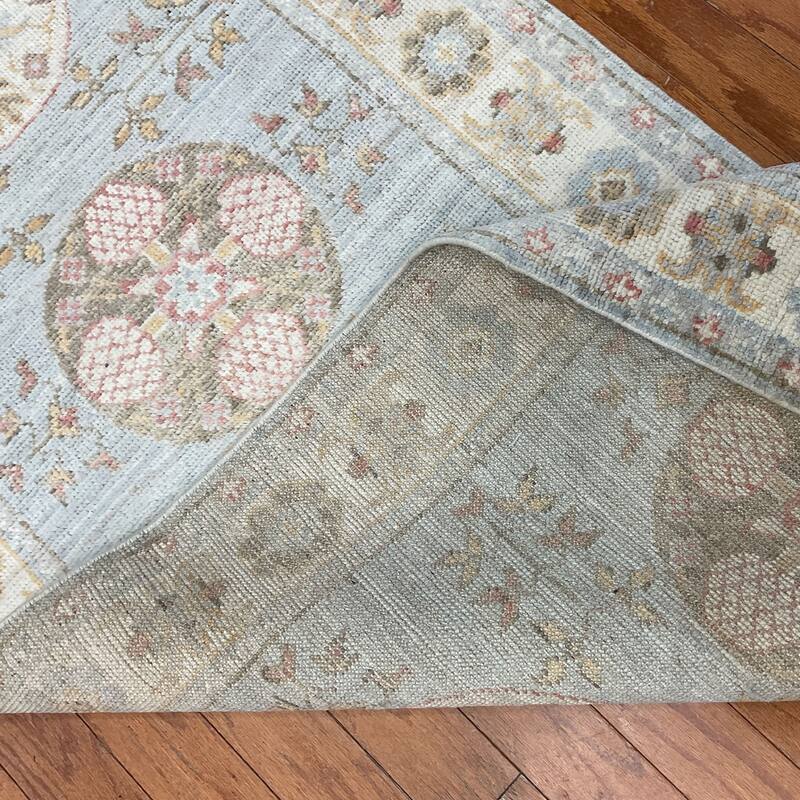 HERAT ORIENTAL Handmade Khotan Wool Runner - 2'9" x 11'10"