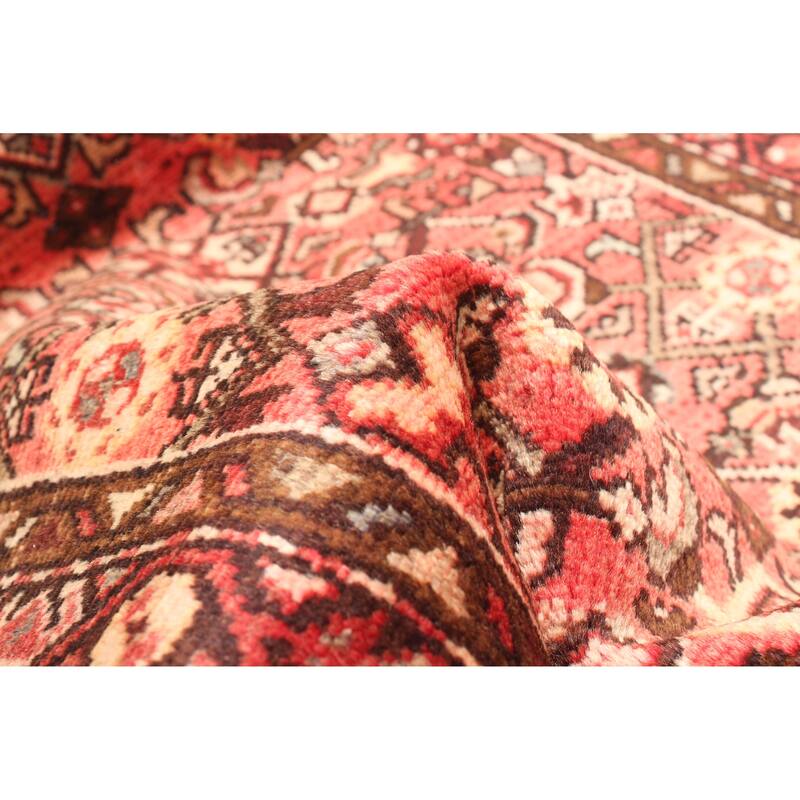 ECARPETGALLERY Hand-knotted Andelz Copper Wool Rug - 2'4 x 10'1