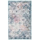 preview thumbnail 67 of 71, SAFAVIEH Madison Avery Boho Chic Distressed Area Rug 2'3" x 4' - Navy/Teal
