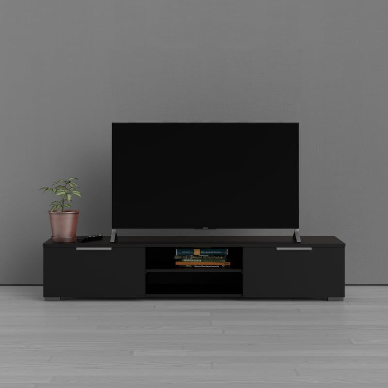 Porch & Den Match 2-Drawer and 2-Shelf TV Stand