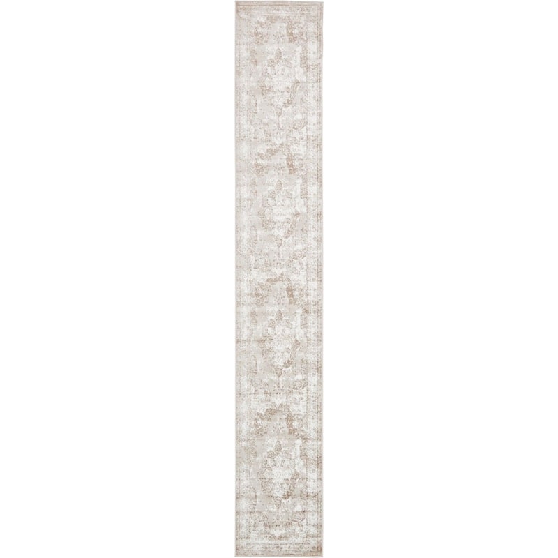 Transitional Fredo Collection Area Rug - 2'x6'7" - Beige
