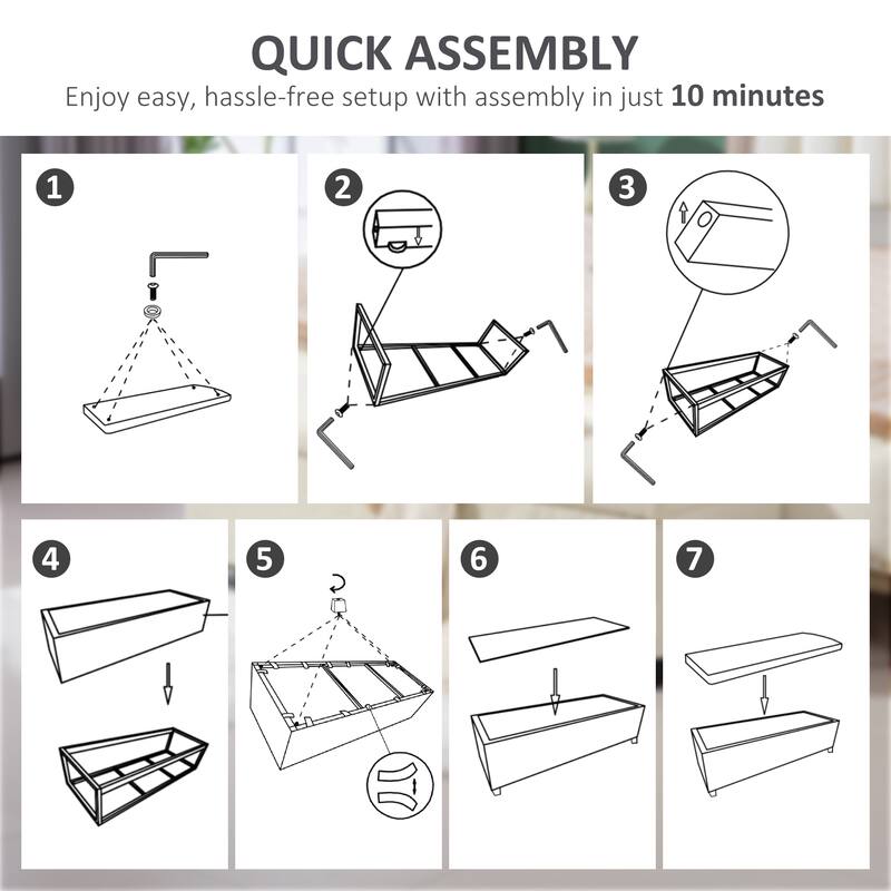 Spascious Storage Bench, Storage Ottoman Bench, End of Bed Bench