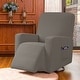 preview thumbnail 62 of 91, Subrtex Stretch Recliner Silpcover Jacquard Lazy Boy Chair Covers Taupe