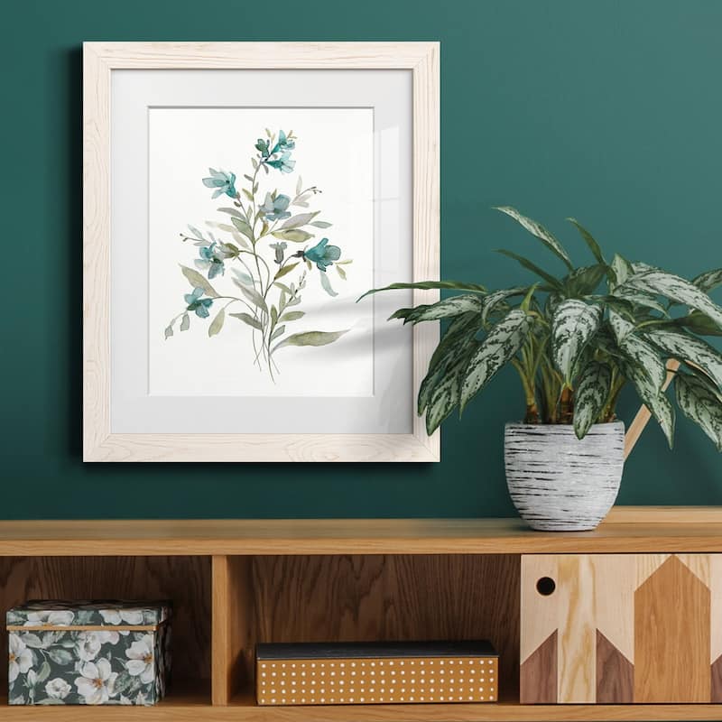Linen Botanical III-Premium Framed Print - Ready to Hang