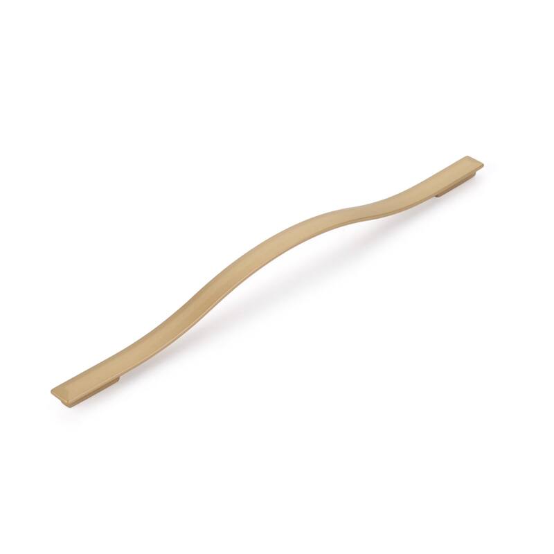 Schaub and Company Skyevale 12-5/8" Center to Center Contemporary - Signature Satin Brass