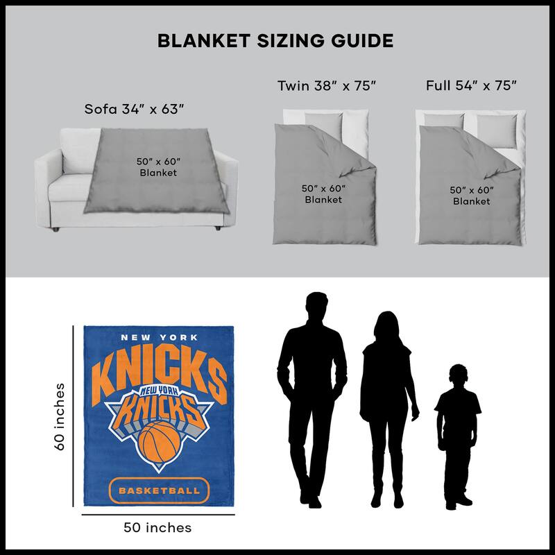 NBA High Block Silk Touch Throw Blanket