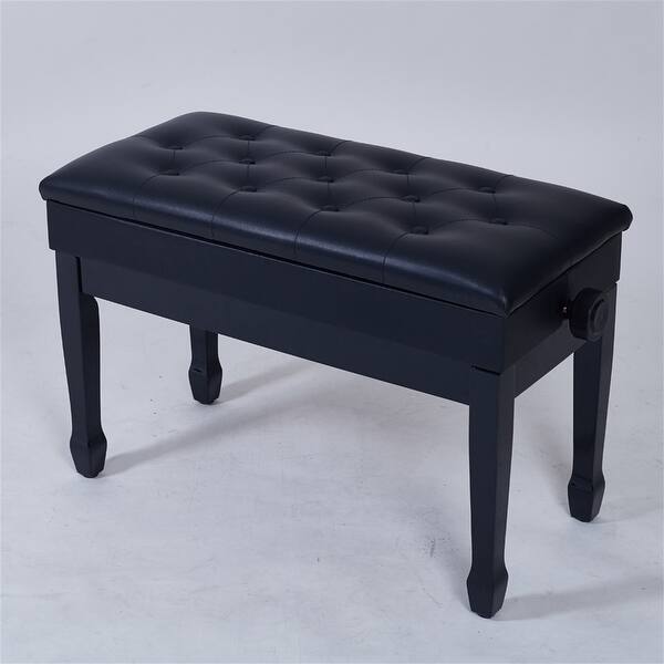 29 Inch Living Room Chair Piano Bench Adjustable Black On Sale Overstock 31762554