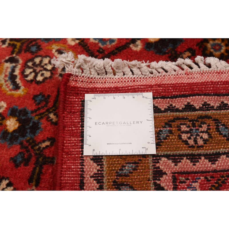 ECARPETGALLERY Hand-knotted Andelz Red Wool Rug - 2'8 x 9'1