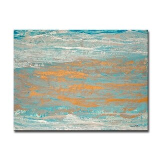 Oversized Canvas 'Sparkling Seas I' Norman Wyatt
