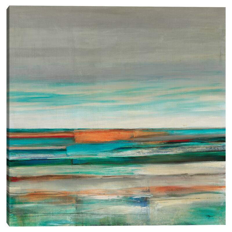 Coastal Colors by Pablo Rojero Canvas Art Print