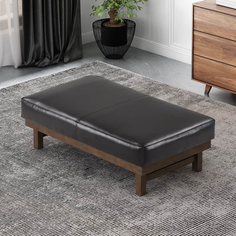 Christopher Knight Home Modern Cocktail Ottoman Bench - Brown