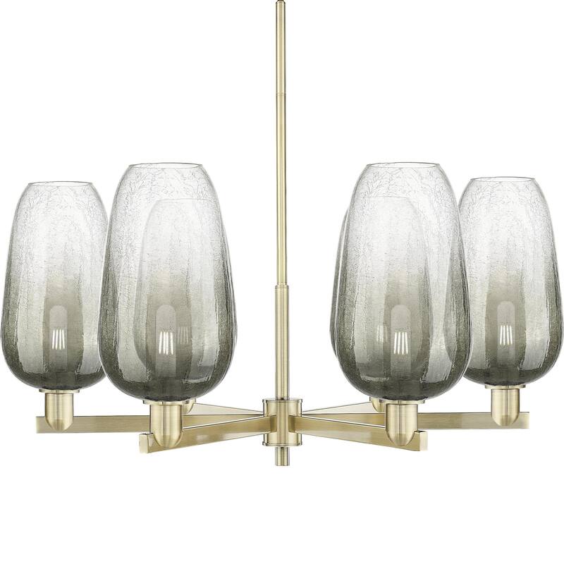 Innovations Lighting 716-6CR-17-24 Brookhaven Flute Chandelier