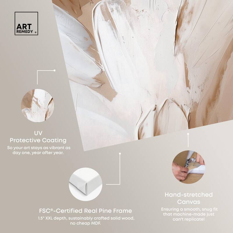 Fawn and Frost Canvas by Art Remedy, Gallery Wrapped