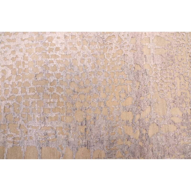 ECARPETGALLERY Hand-knotted Legacy Silver Silk, Wool Rug - 8'9 x 12'3