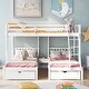 preview thumbnail 1 of 18, Full Over Double Twin Storage Bunk Bed with Drawers