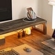 preview thumbnail 38 of 65, Reversible L Shaped Computer Desk with File Drawer & Monitor Stand & Power Outlet & LED Strip, Home Office Desk Corner Desk