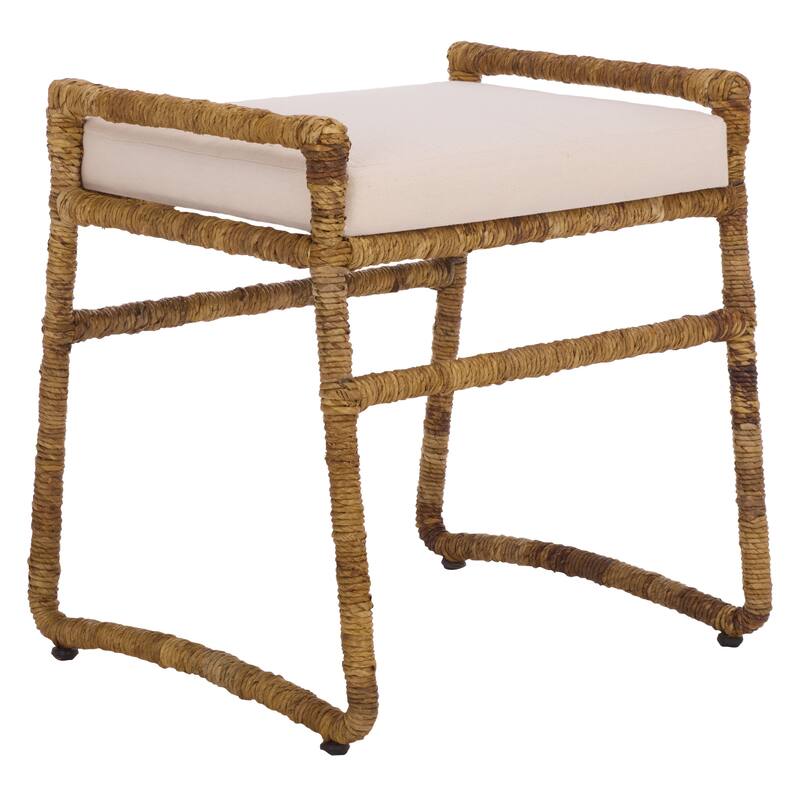 SAFAVIEH Home Iveliz Ottoman with Cushion