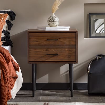 Middlebrook Notto Mid-Century 2-Drawer Nightstand
